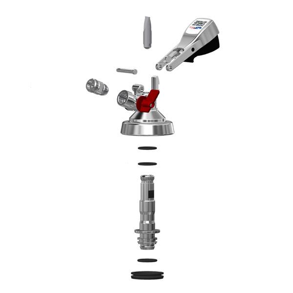 Tête de fût KeyKeg avec outil de décompression Micro Matic