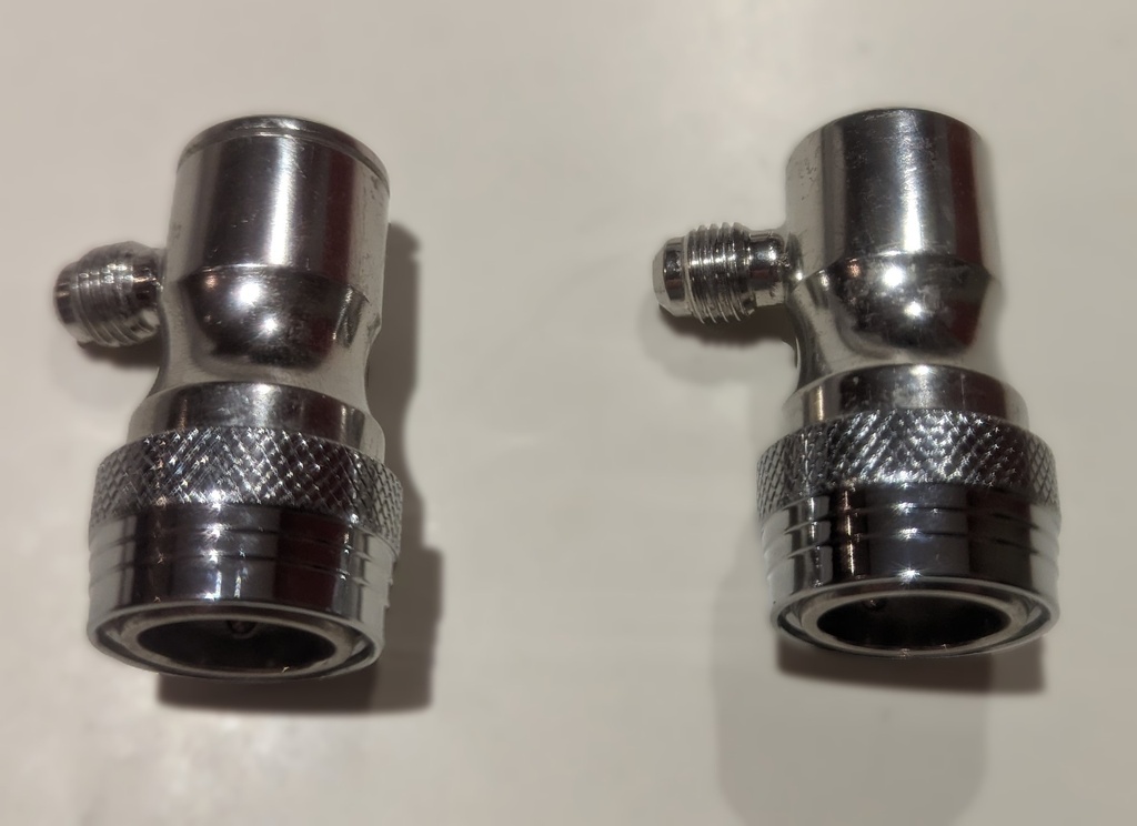 Kit de connecteurs Ball-Lock pour Soda Kegs en inox Aisi 316
