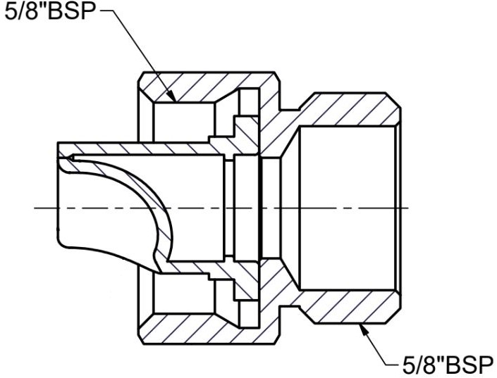 Anti-retour CO2 Micro Matic