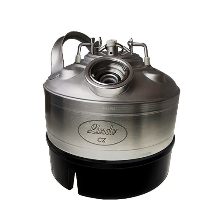 Fût de nettoyage Inox de 5L à tête creuse Sankey