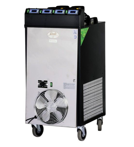 CWP 300 - 4 Pumpy: Groupe de froid régulé Lindr GreenLine pour 4 Fermenteurs