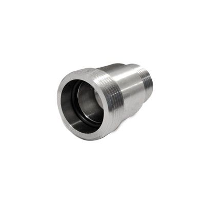 [SAN02117] Adapter from the M30 Lindr tap fitting to a standard 5/8" stainless steel fitting.