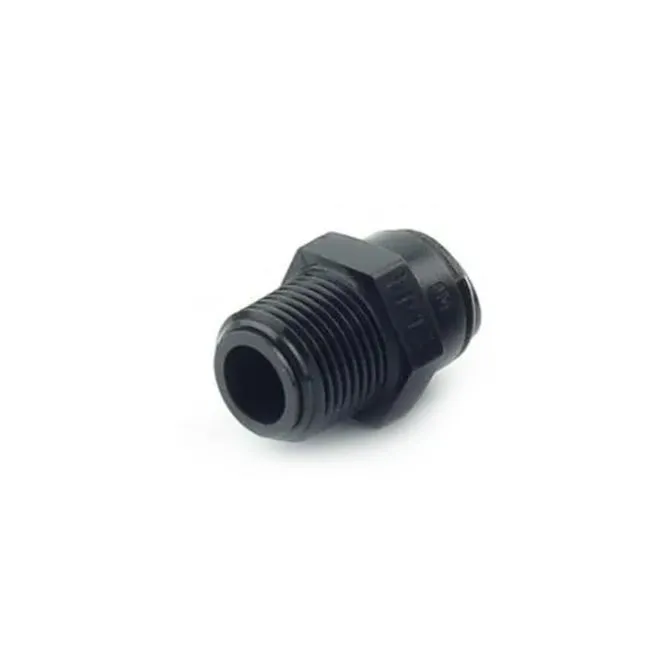 Raccord rapide pour tuyau de 6mm avec filet 1/4