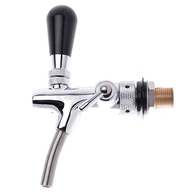 Robinet Lindr Chromé avec Compensateur en 1/2" 35mm
