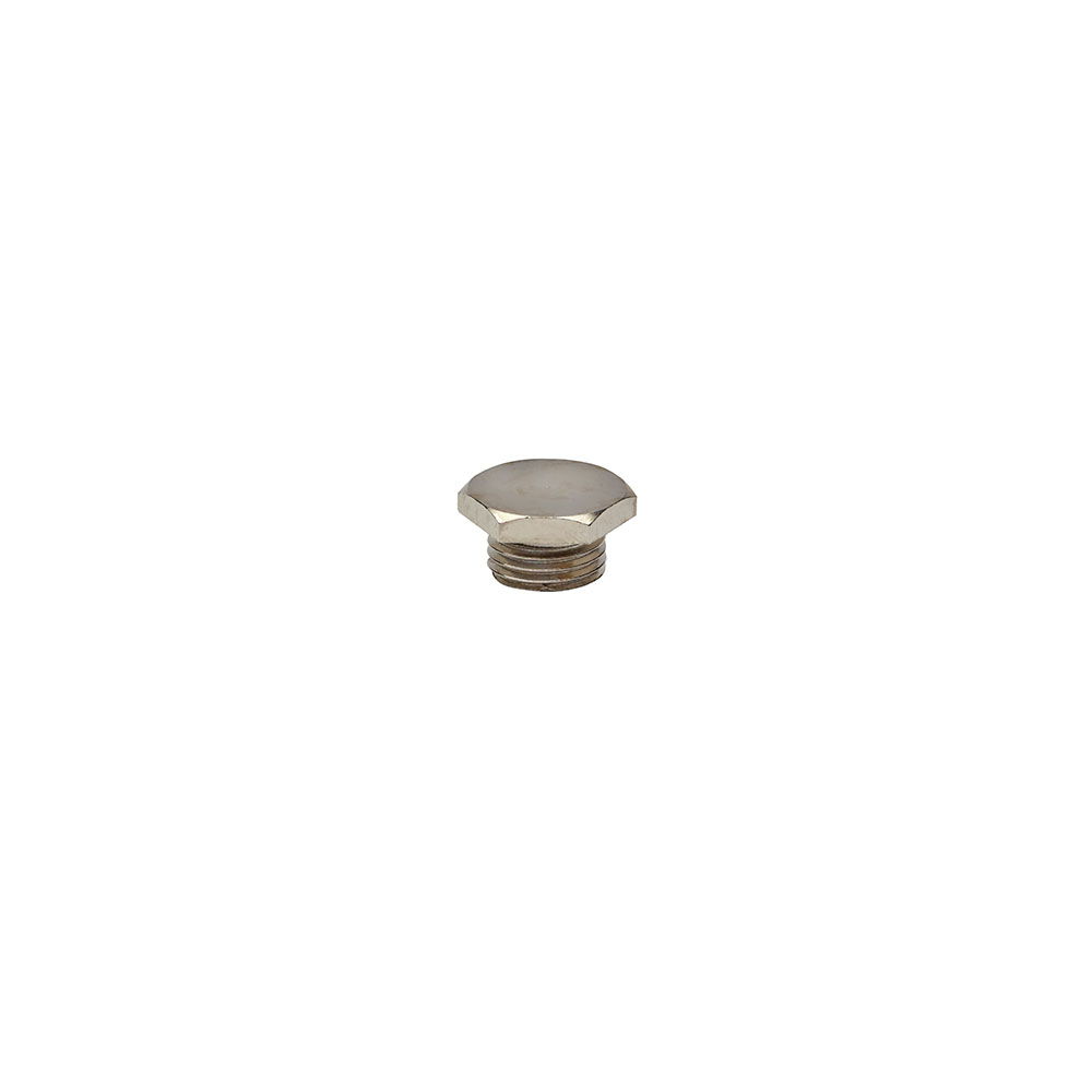 Bouchon Chromé Hexagonal 1/4"