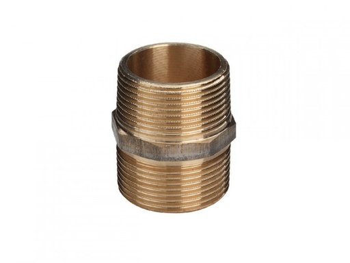 [TAP 282356] Mamelon fileté double bronze 3/8"